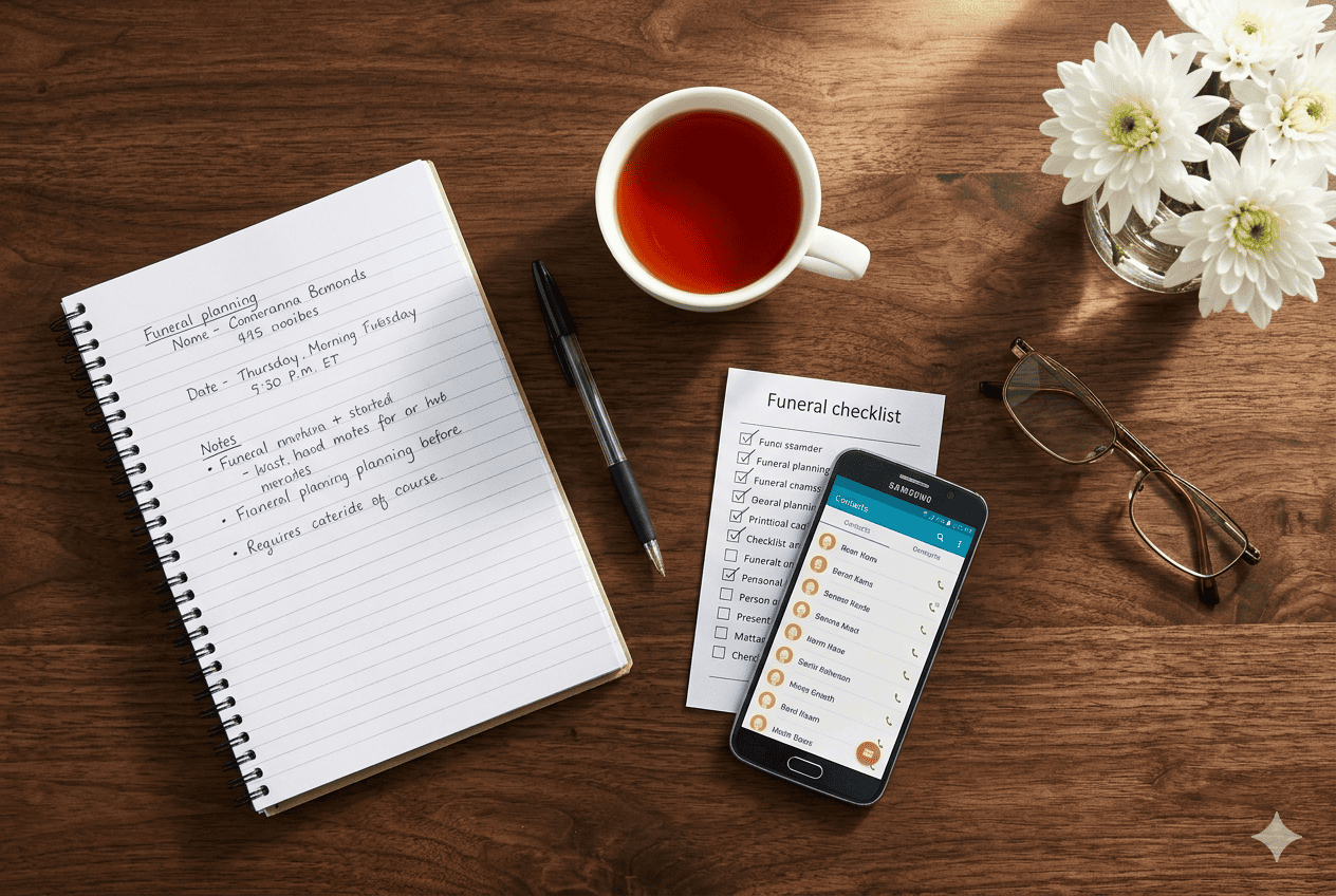 Funeral planning guide