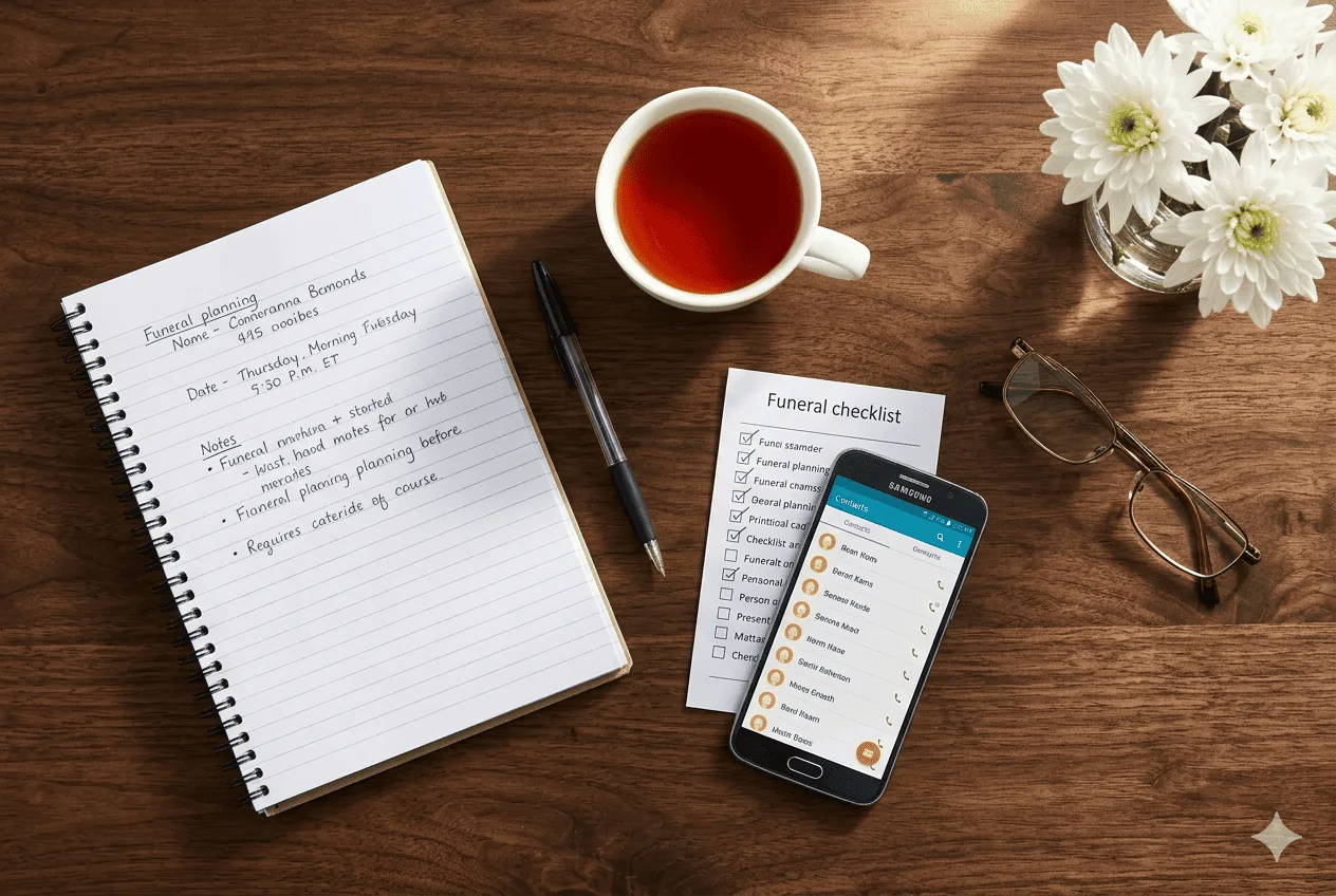 Funeral planning guide