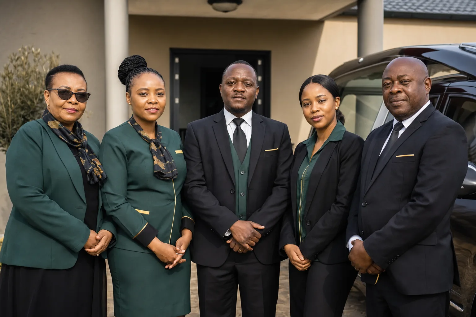 Ubuntu Care professional funeral care team