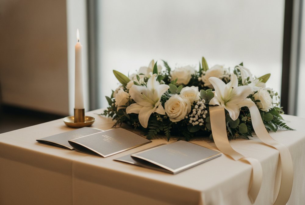 Floral tributes